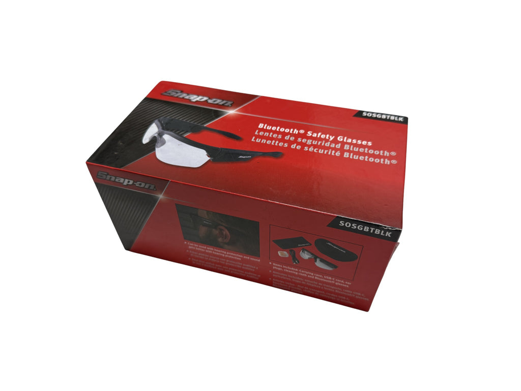 Snap-On SOSGBTBLK Bluetooth Safety Glasses